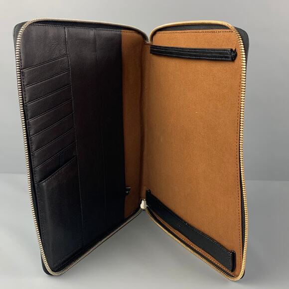 WANT LES ESSENTIELS DE LA VIE Black Leather iPad Case - Picture 3 of 5